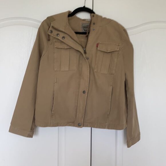 LEVI’S Cropped Hooded Jacket - Picture 4 of 7